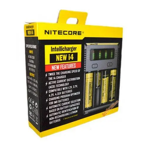 Нове універсальне зарядне Nitecore Intellicharger NEW i4 - фото 7