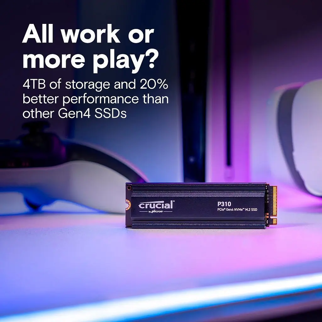 SSD накопичувач Crucial P310 1TB (CT1000P310SSD5) [142557] - фото 4