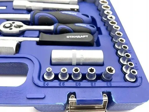 Автомобільний набір інструментів 1/4", 1/2" 108 од. (6-гр.) СТАНДАРТ STM-0108-6 - фото 3
