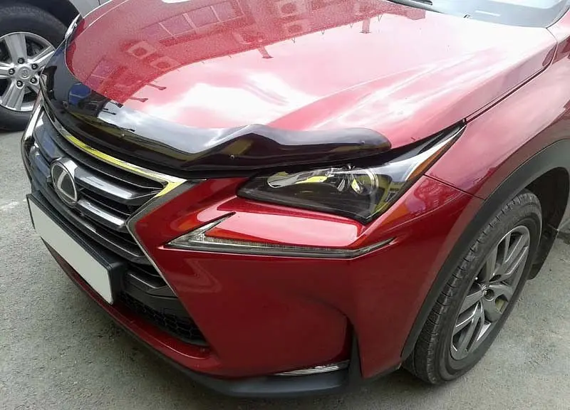 Дефлектор капоту мухобійка Lexus NX 2014- - фото 2