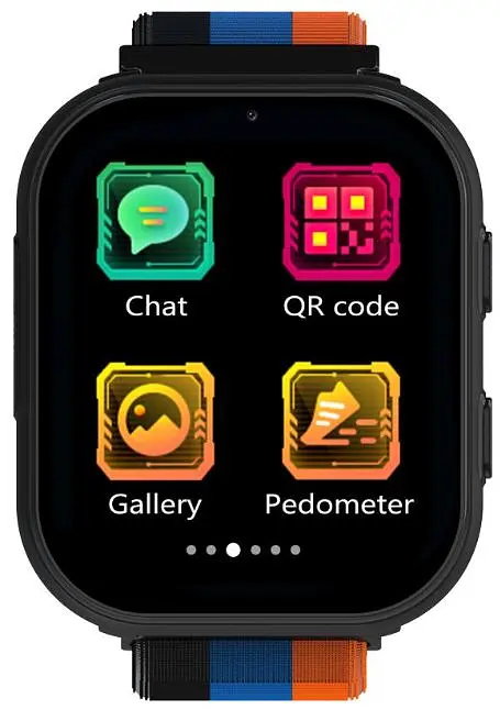Смарт-годинник Gelius GP-PK008 (Rainbow) з GPS/4G Black - фото 3