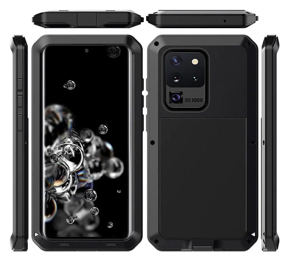 Протиударний чохол Primo Doom Armor для смартфона Samsung Galaxy S20 Ultra (SMG988) Black - фото 3