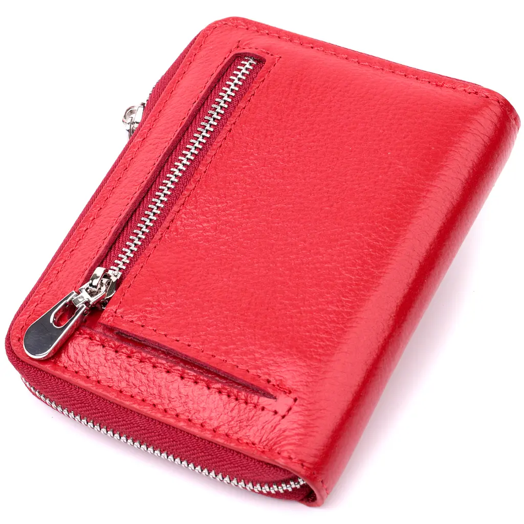 Жіночий шкіряний гаманець ST Leather 11.8х9.5х2 см acs0028393 - фото 2