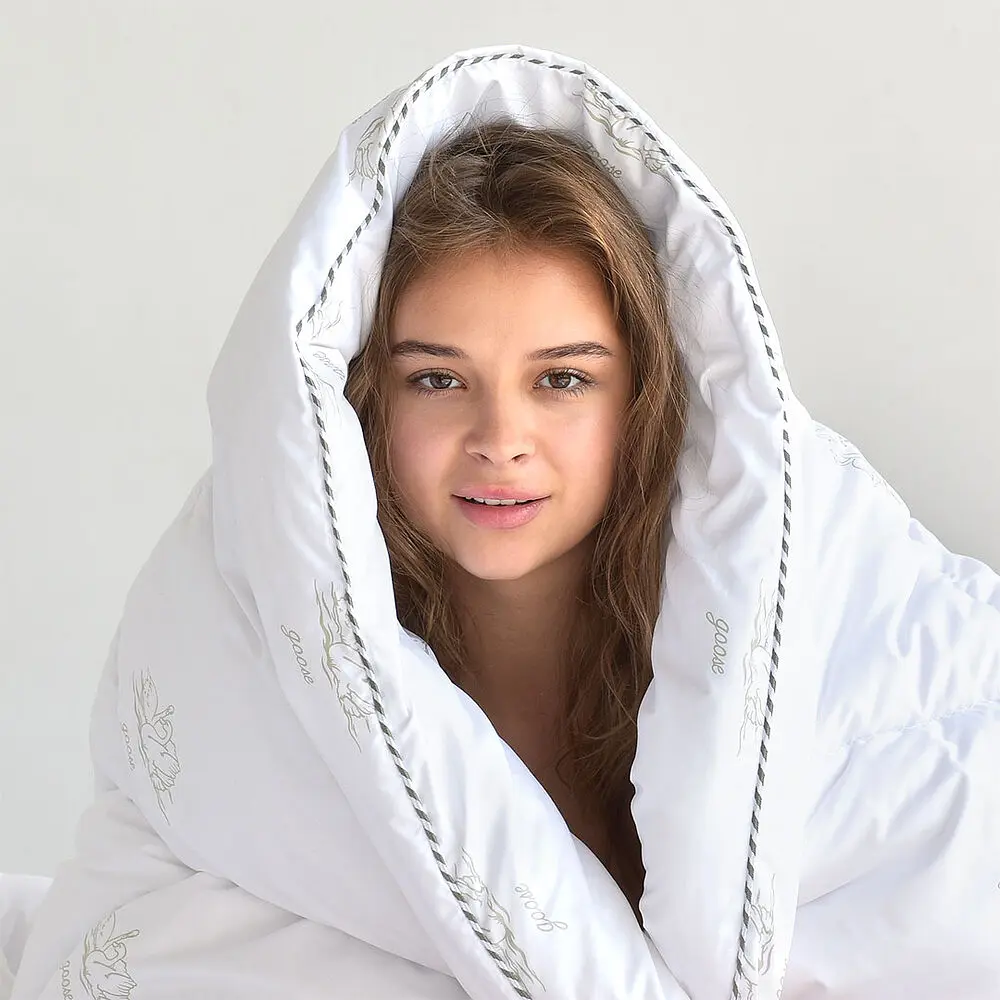 Набір Ideia Super Soft Classic: ковдра, 140х200 см + подушка, 50х70 см, білий (8000035234) - фото 5