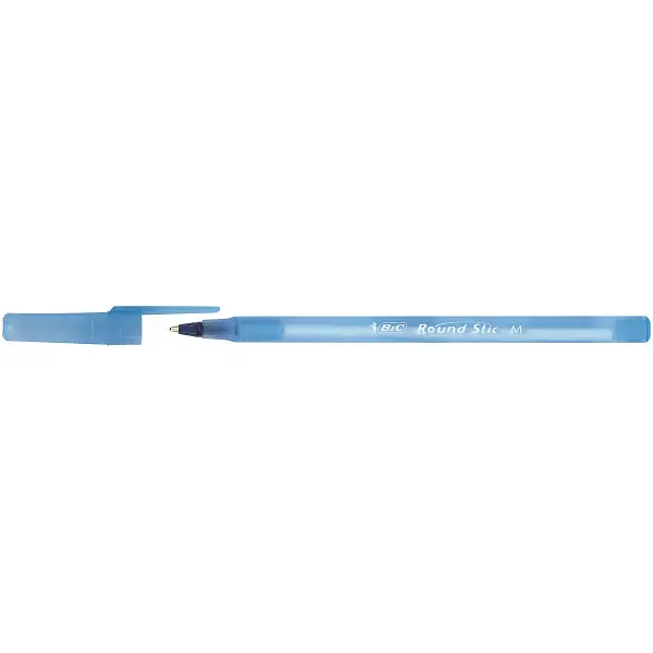 Ручка кулькова "BIC" Round Stic /893212/921403/ синя (60/540) - фото 4