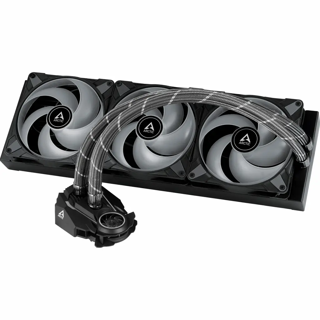 СВО Arctic Liquid Freezer II 420 A-RGB 1700 AM5 (ACFRE00109A) Б/у - фото 2