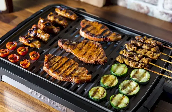 Гриль Russell Hobbs George Foreman 25850-56 Smokeless BBQ Grill (6651558) - фото 7