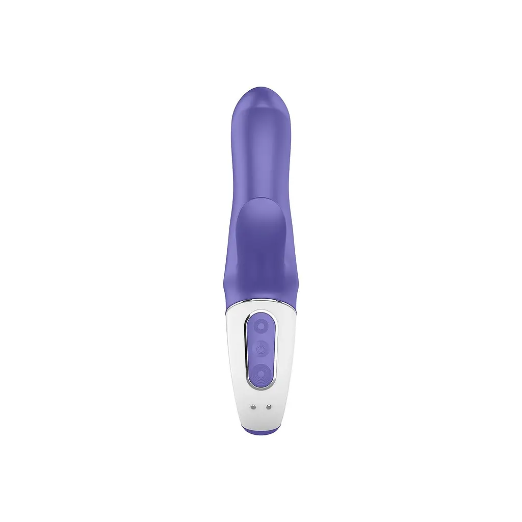 Вібратор кролик Satisfyer Vibes Magic Bunny 17.7 см фіолетовий - фото 4