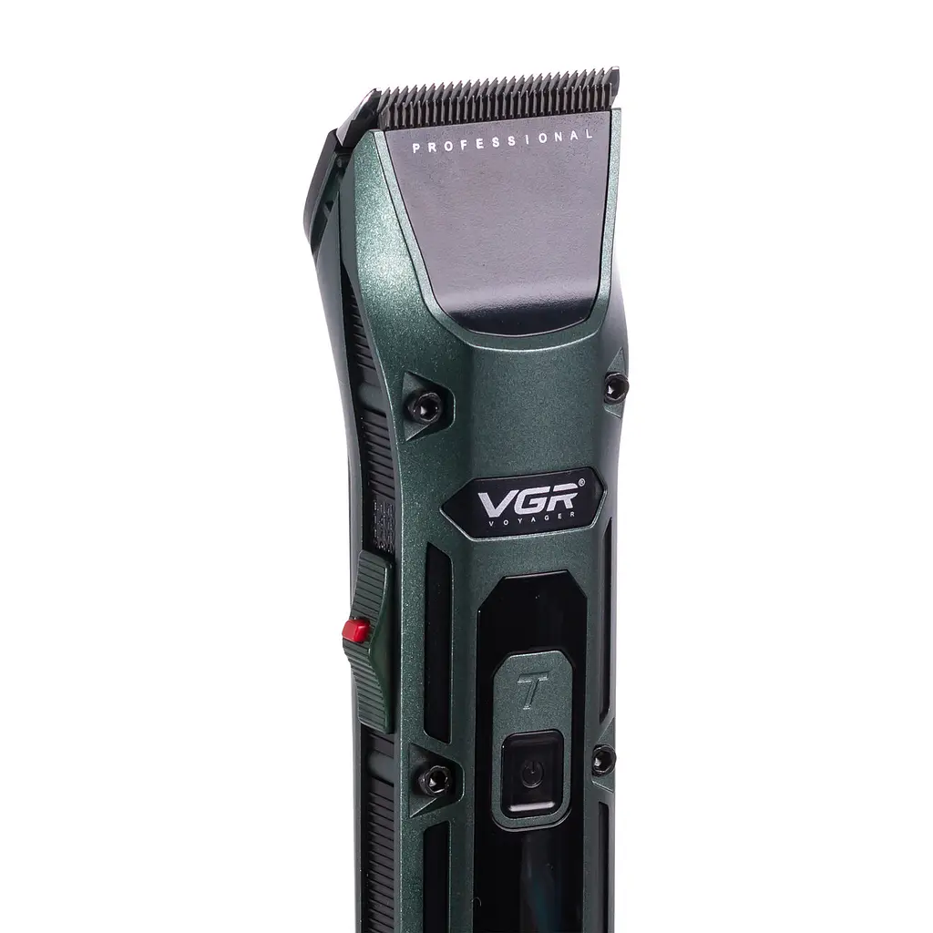 Машинка для стрижки VGR V-696 акумуляторна, зелений VGR HP-V-696 - фото 7
