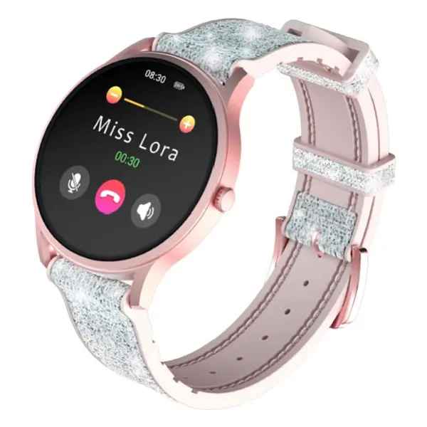 Смарт-часы Kieslect Lora Lady Calling Watch Silver Pink - фото 3