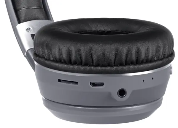 Навушники Defender FreeMotion B571 Bluetooth LED Gray (63571) - фото 6