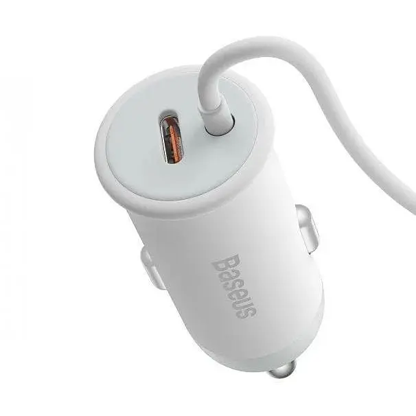 Автотримач з бездротовою зарядкою Baseus CW01 Magnetic Wireless 40 W (SUCX040102) білий - фото 3