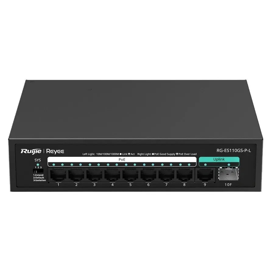 Комутатор Ruijie Reyee RG-ES110GS-P-L - фото 2