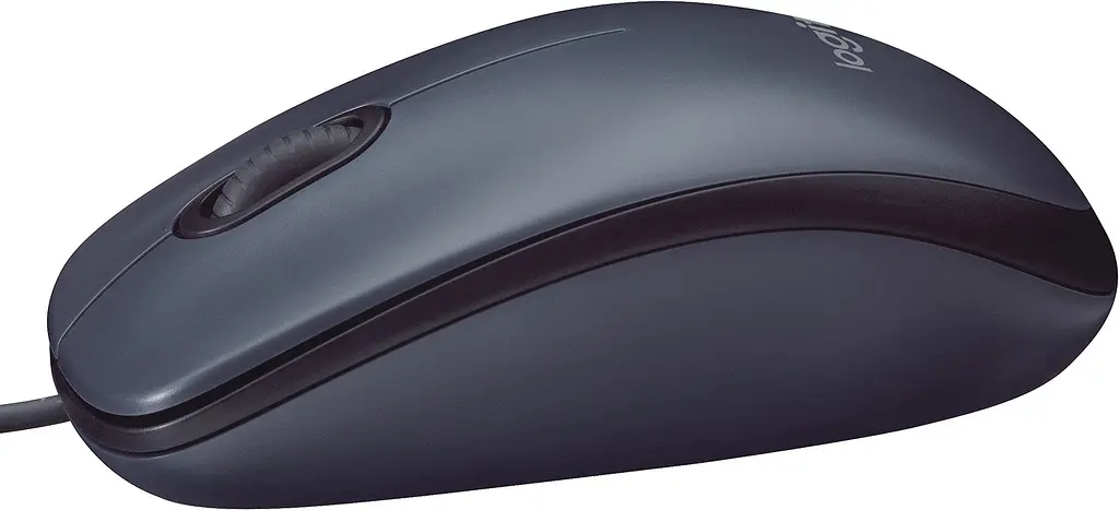 Миша Logitech M90 Full-Size Corded Mouse USB dark (910-001793 / 910-001794) - фото 4