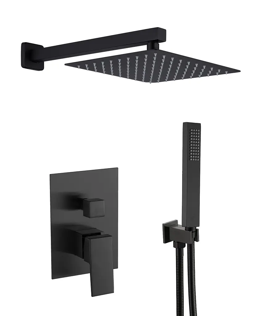 Душова система прихованого монтажу VBI Loreno black VBI-050209BL