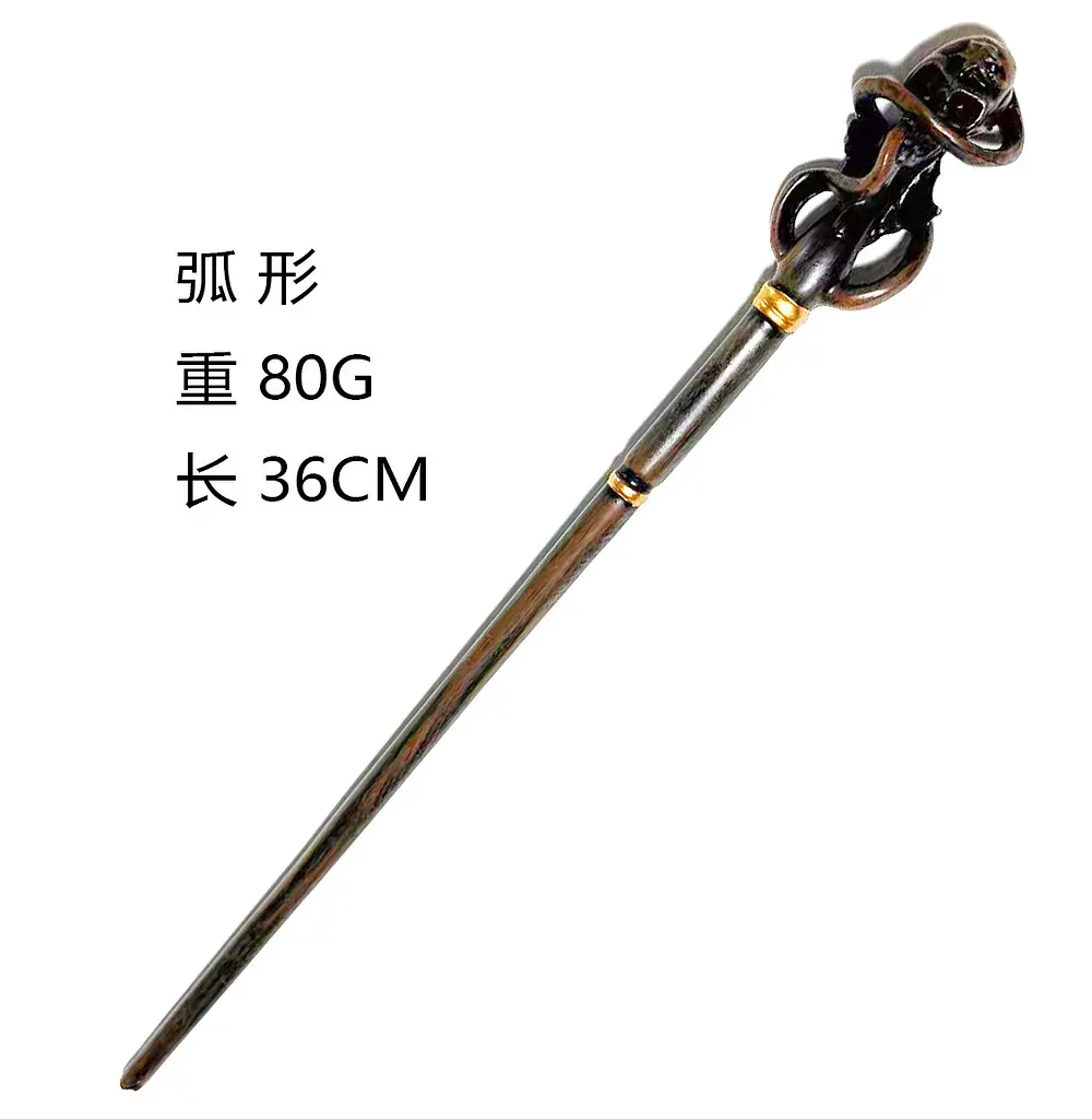 Чарівна паличка Гаррі Поттер Пожирачі Смерті Harry Potter Death Eaters 35-40 см з металевим сердечником - фото 4