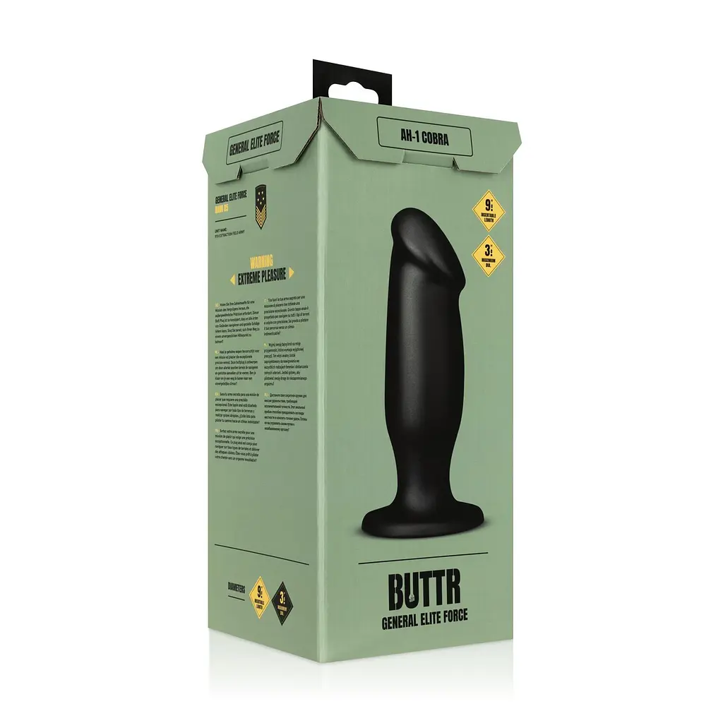 Анальна пробка BUTTR - AH-1 Cobra Buttplug - фото 10