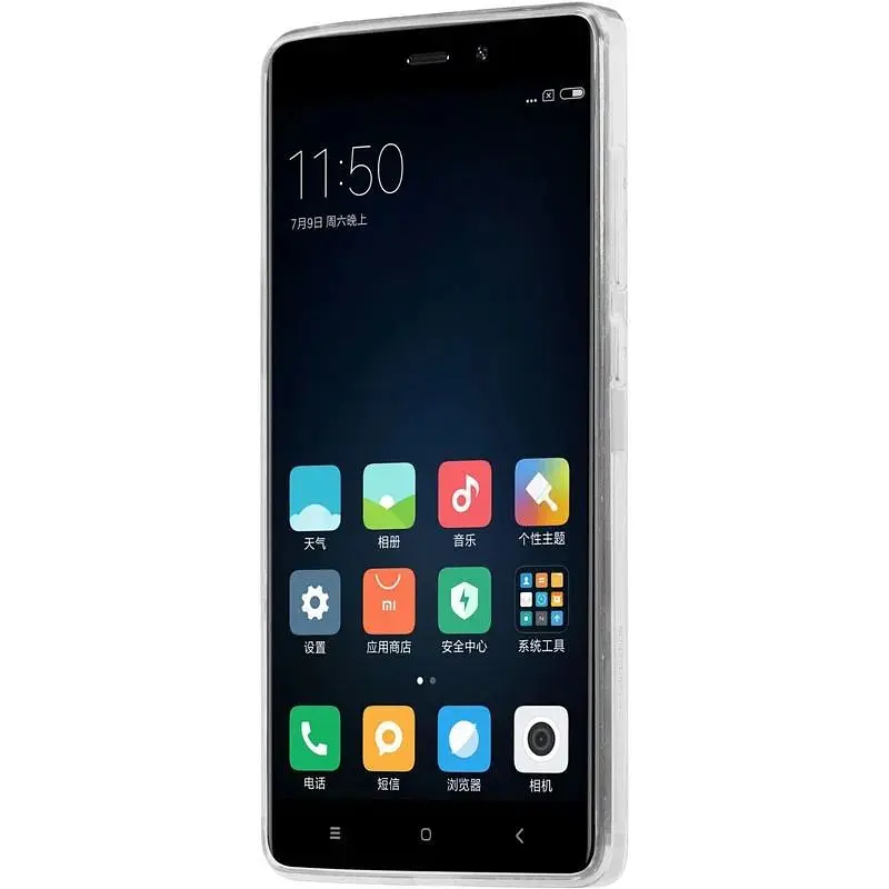 Чохол-накладка Nillkin TPU Nature Xiaomi Redmi 4 White - фото 5