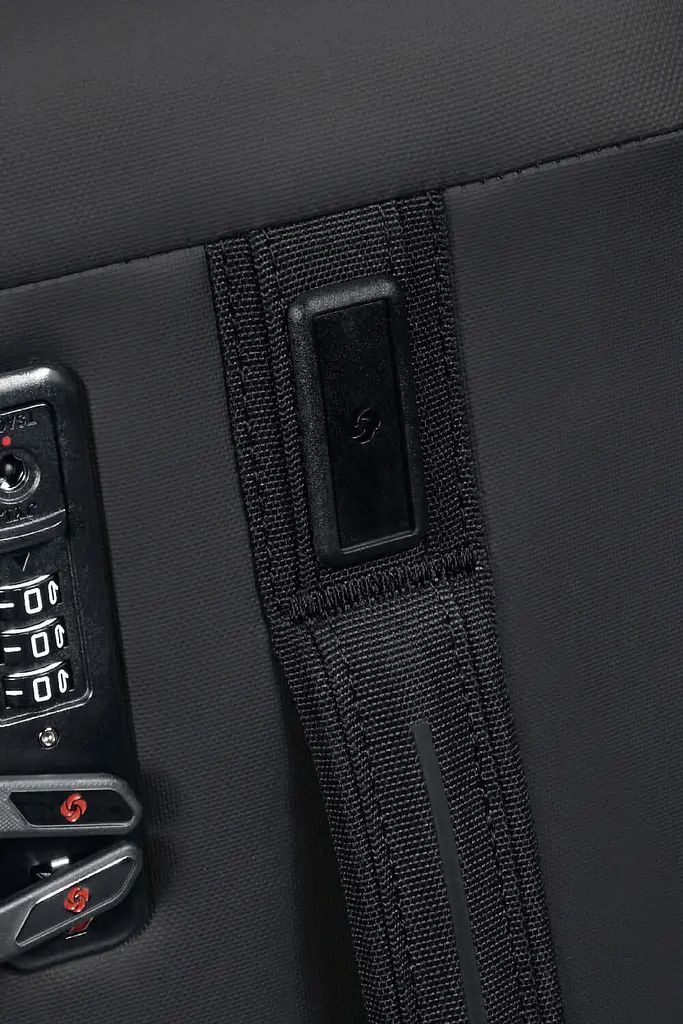 Валіза 55 См Samsonite GLAZED BLACK 55x40x23(26) KT9*09001 - фото 3