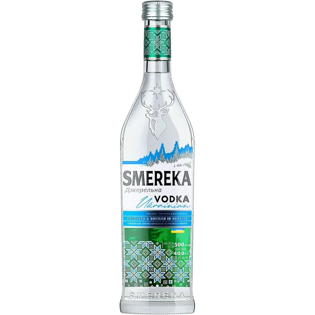 Уцінка. Горілка Smereka Джерельна, 40%, 0,5 л