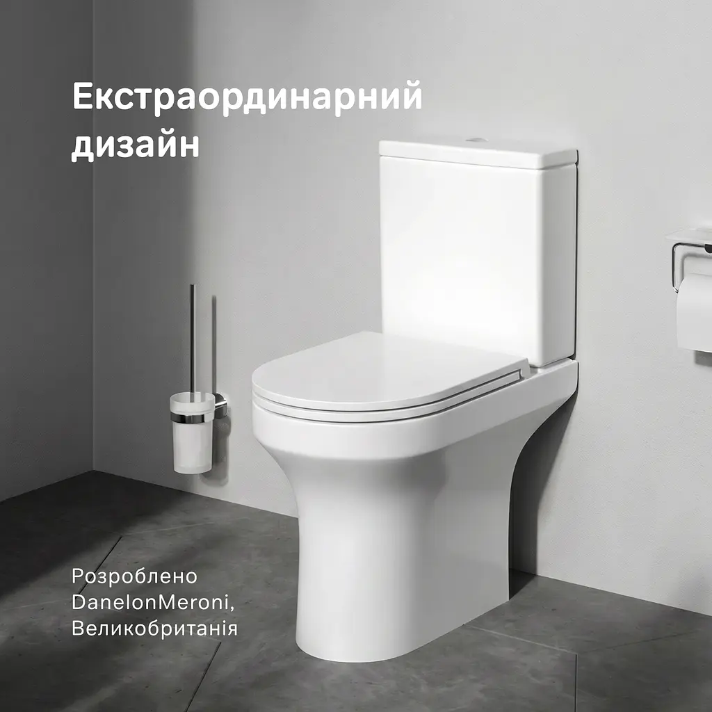 Унітаз-компакт AM.PM X-Joy Rimless AquaSpin CXA8602SC з сидінням Soft Close, дюропласт - фото 2