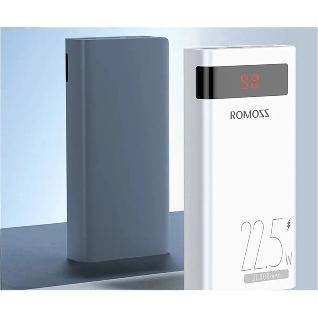 Внешний аккумулятор Romoss Sense 8PF 30000mAh 22.5W White [PHP30-852-1735H] [120779] - фото 7