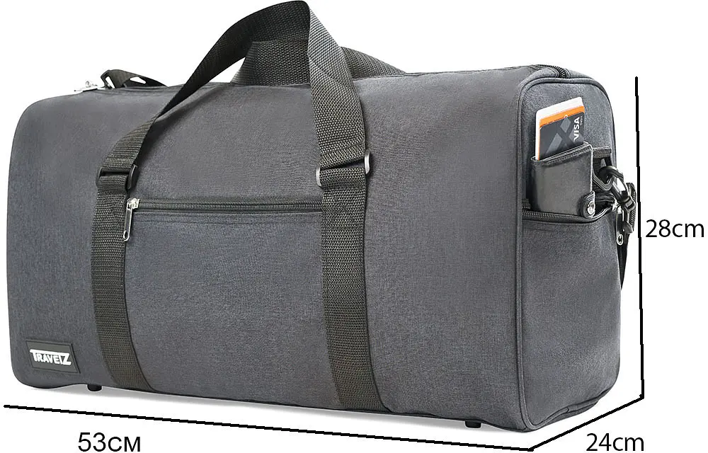 Сумка дорожня TravelZ Basics Black (604395) - фото 4