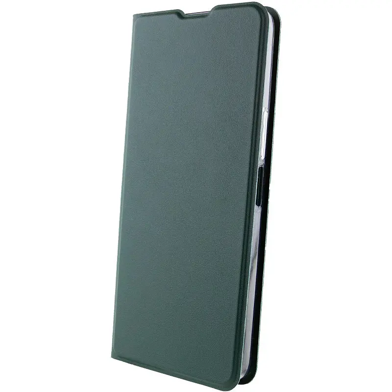 Кожаный чехол-книжка GETMAN Elegant (PU) для TECNO Camon 19 Зеленый - фото 2