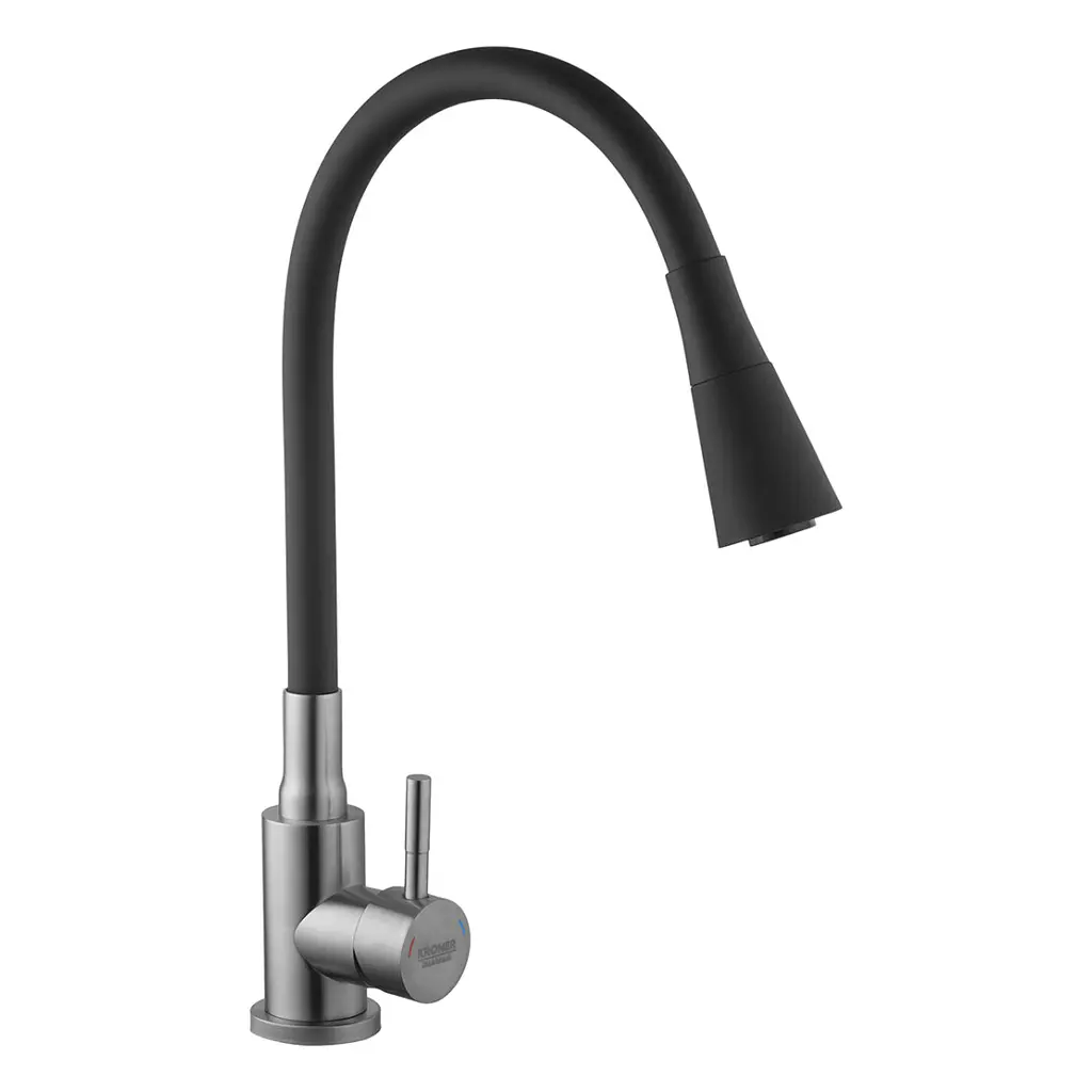 Змішувач для кухні Kroner KRP Edelstahl Klassisch - ESG031BLK (CV035371) - фото 10