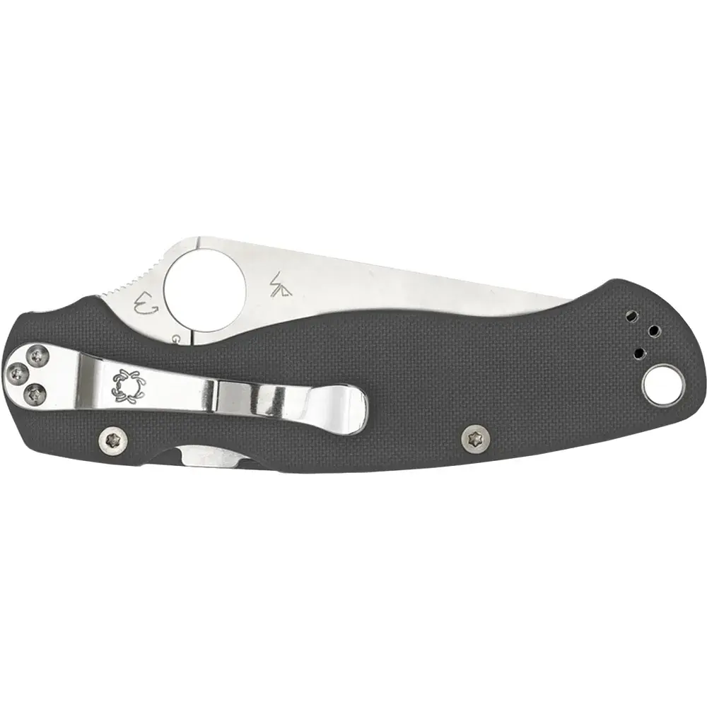 Ніж Spyderco Para-Military 2 Dark gray - фото 2