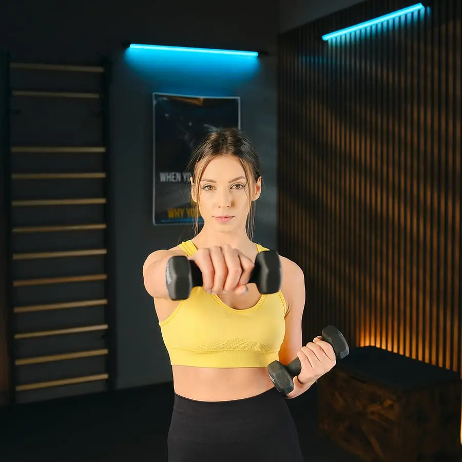 Набір фітнес гантелей TREX Sport TX-V120VS з підставкою 12кг - фото 11