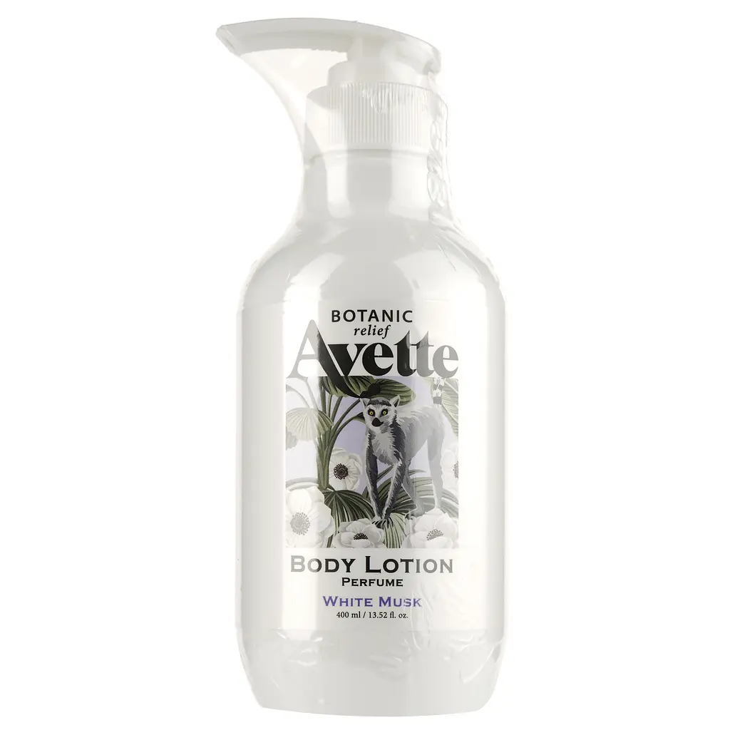 Лосьон для тела Tony Moly Avette Botanic Relief Body Lotion White Musk 400 мл - фото 2