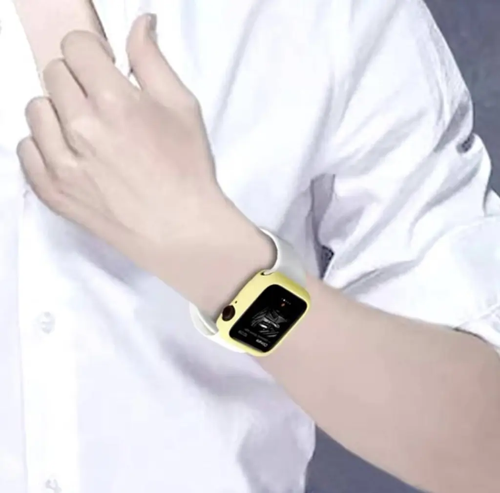 Захисний чохол для Apple Watch CB 45 мм Жовтий 457767774 - фото 3