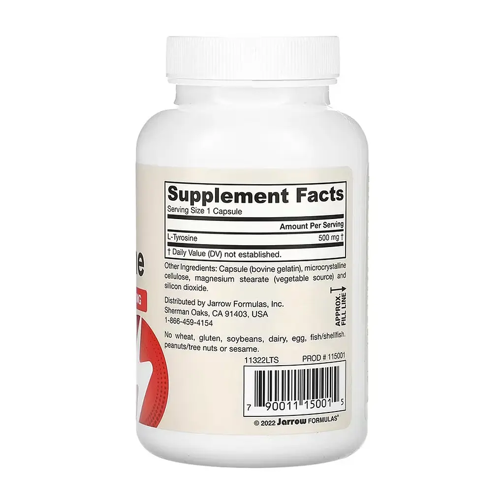 L-Tyrosine 500 мг 100 капсул - фото 2
