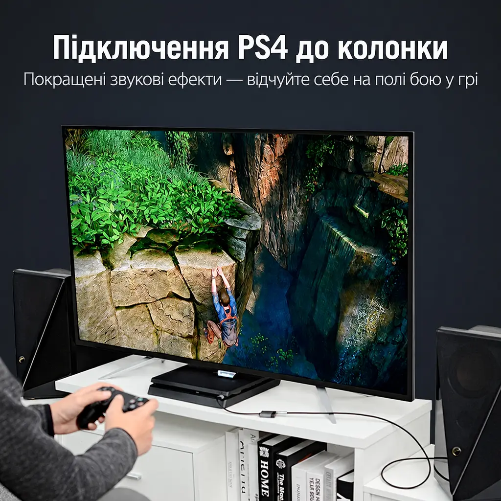 Зовнішня звукова карта Vention аудіоадаптер USB-A з окремими роз’ємами 3,5 мм для навушників і мікрофона 2.1 каналу 16 біт 44,1/48 кГц Plug and Play сірий (CDKHB) - фото 6