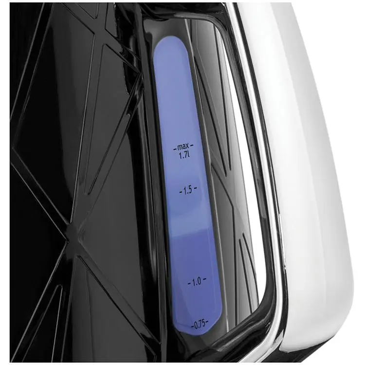 Електрочайник Russell Hobbs Structure 1.7 л чорно-сріблястий (28081-70) - фото 3