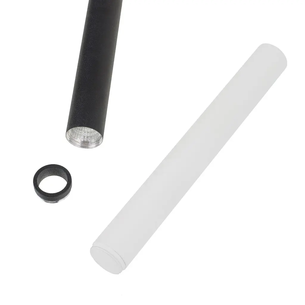 Люстра подвесная Brille тубус LED 5W NW BK (AL-705S/1) - фото 10