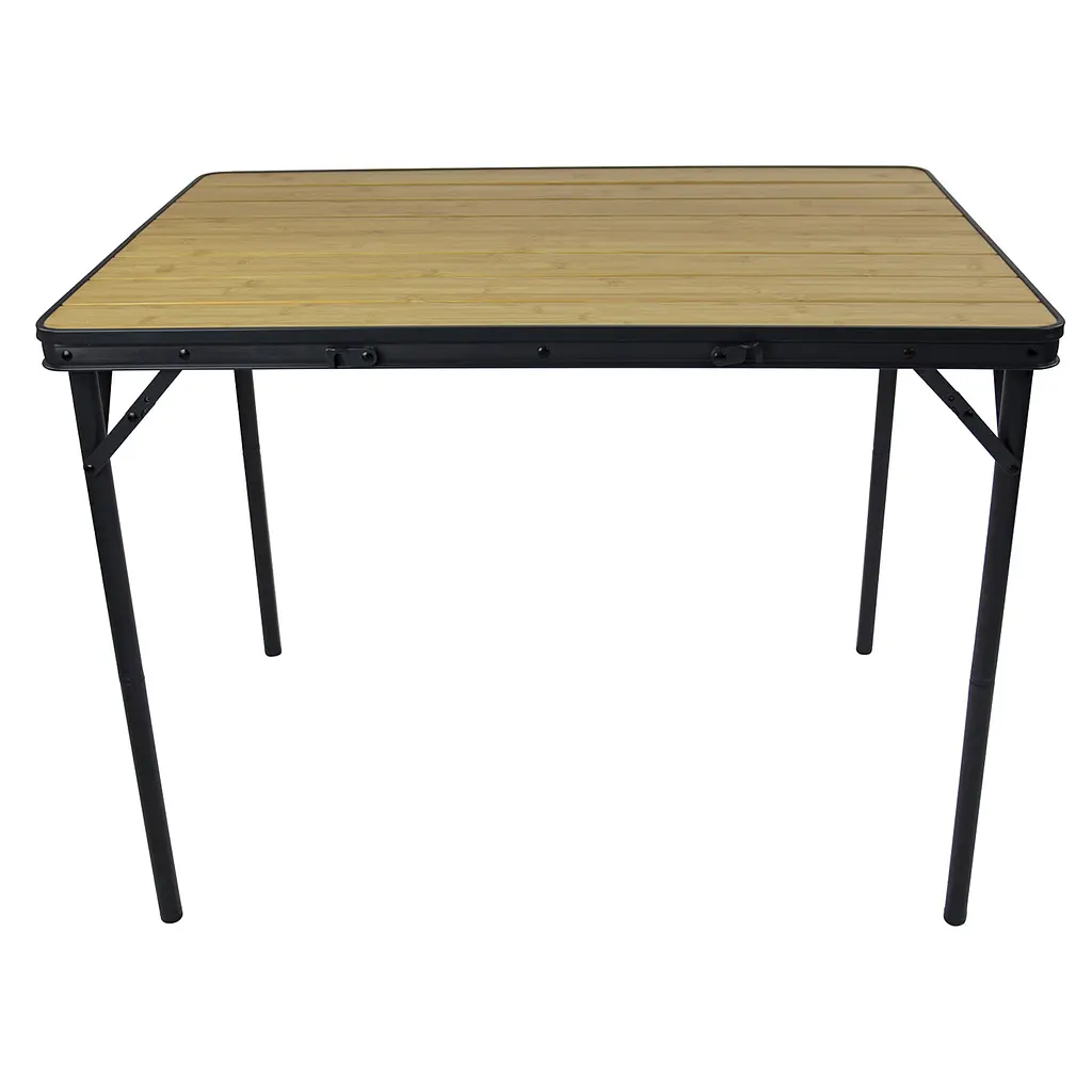 Складний стіл Bo-Camp Trafford 90x60 cm Brown (1404670), Світло-коричневий - фото 2