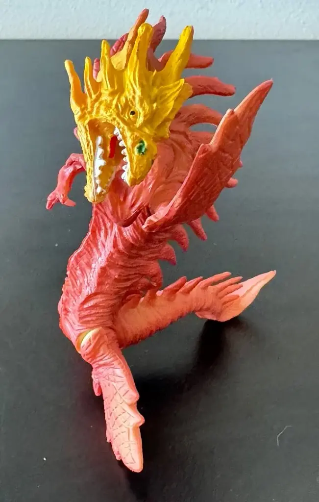 Фігурка Войовничий дракон з жовтою головою, Dino Toys - фото 3
