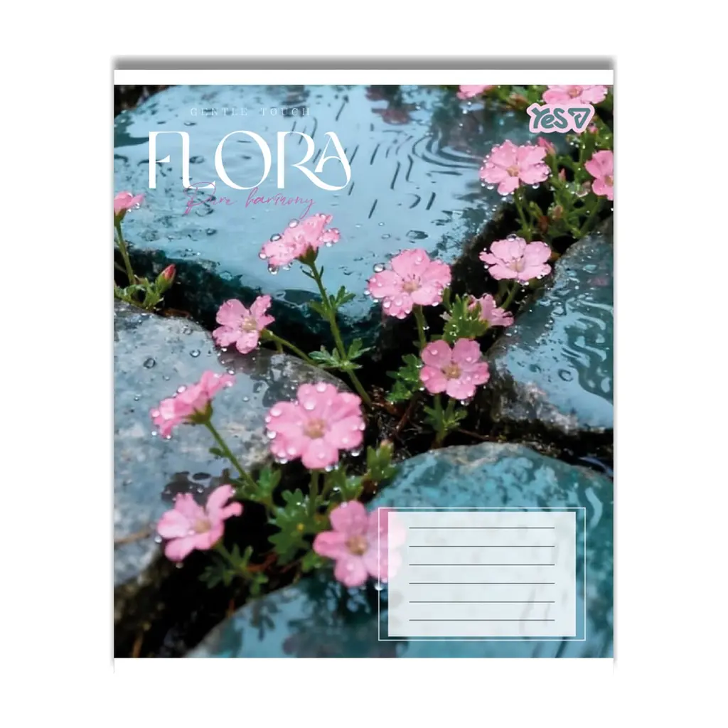 Зошит Yes Flora А5 24 аркушів клітинка (768790), в асортименті - фото 6