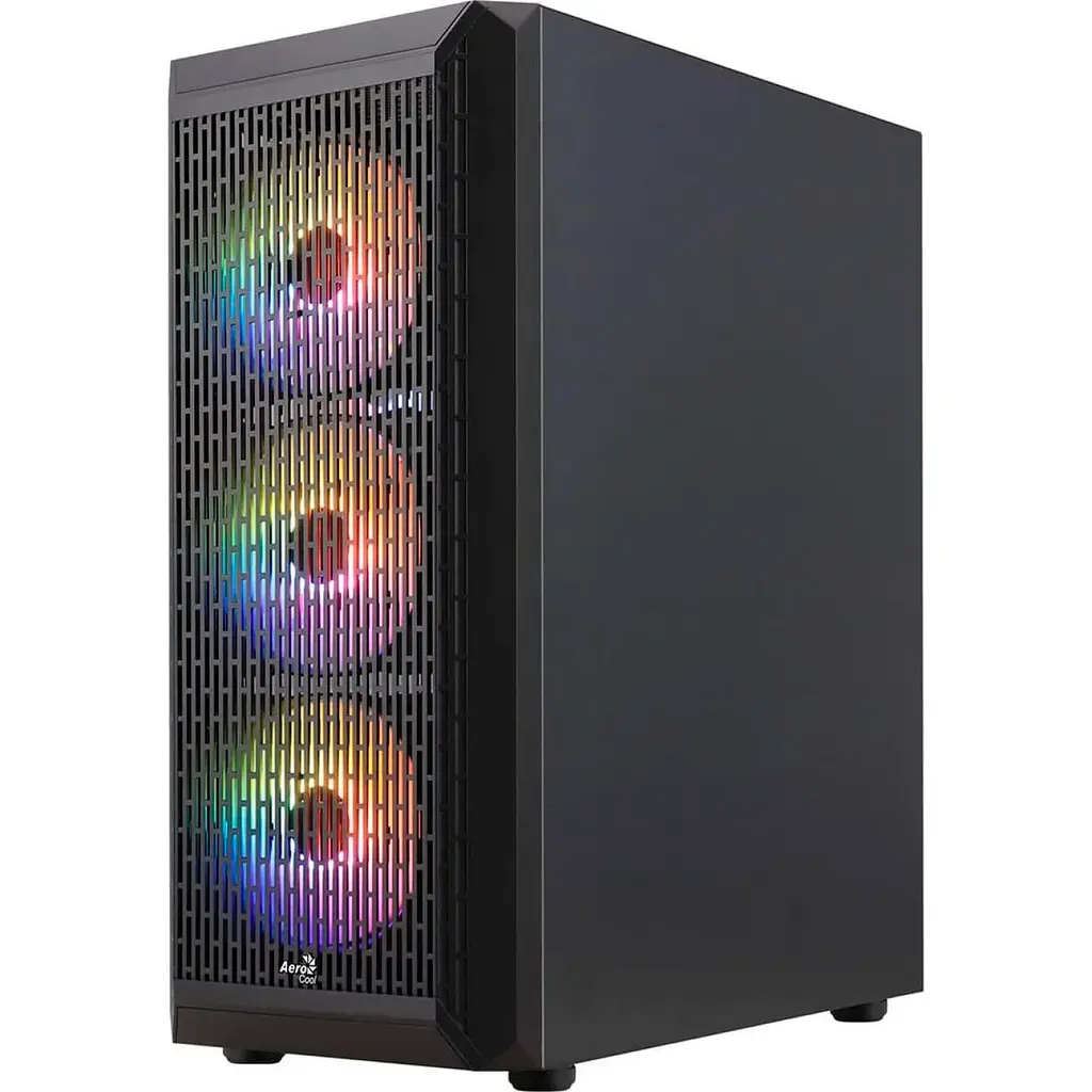 Корпус Aerocool Beam Black Beam-G-BK-v2 [101559] - фото 3