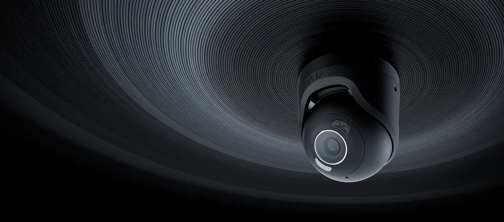 IP-Камера дротова TurretCam HL black, 5мп, 4мм, гібридне підсвічування IR 50м, білий Led 50м, P Ajax teh0015964 - фото 3