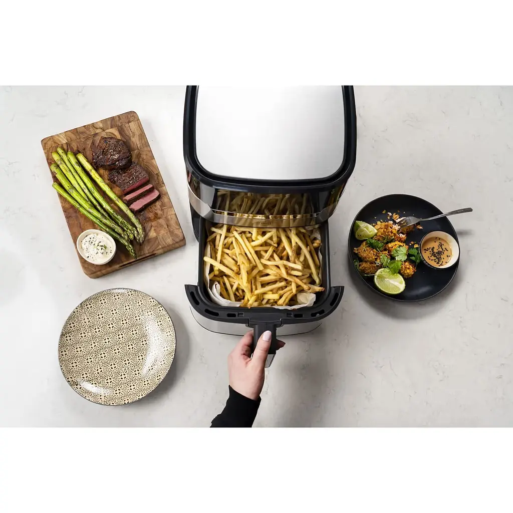 Мультипечь OBH Nordica EasyFry&Grill 1550 Вт черно-серая (AG505DS0) - фото 12