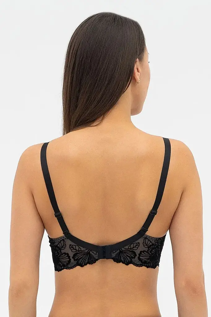Бюстгальтер VIOLETTA 016 01B 02 Effetto Lingerie чорний 75D - фото 2
