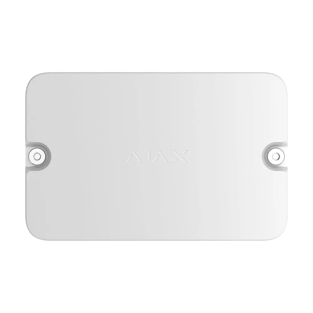 Бездротовий адресний модуль подвійного вводу/виводу Ajax EN54 I/O Module (2X2) White для пожежної сигналізації (26-00661)