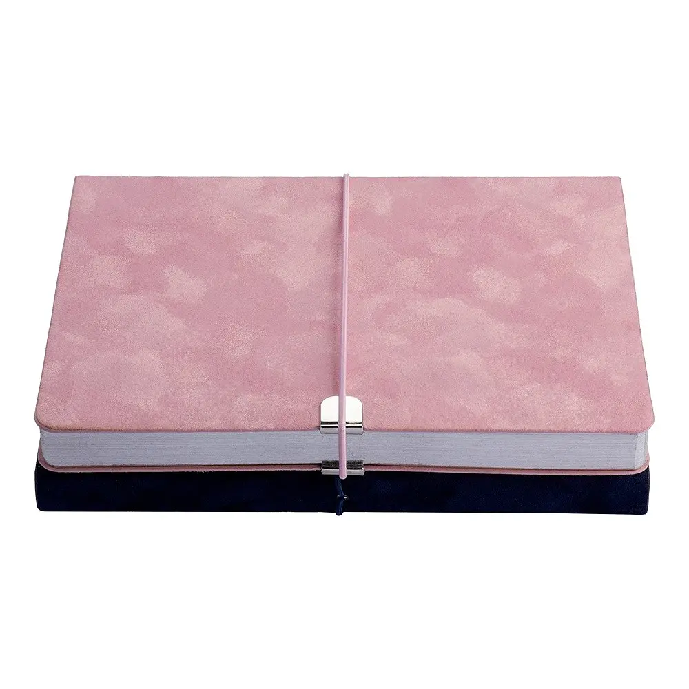 Щоденник недатований Buromax Velour A5 рожевий 336 стор. (BM.20770-10) - фото 3