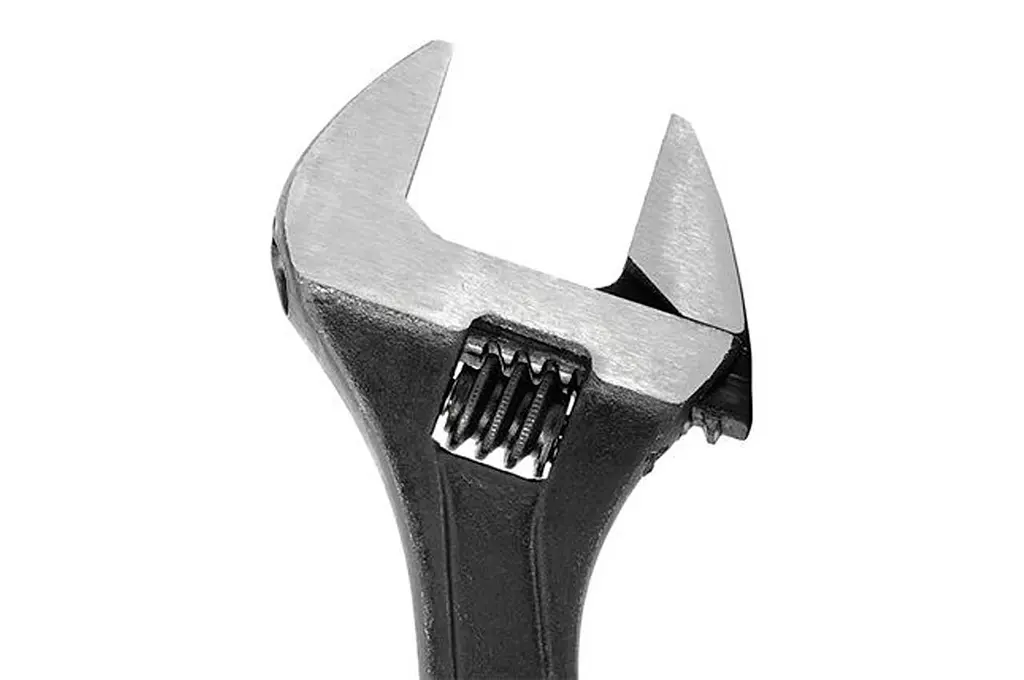 Ключ разводной Intertool 200 мм (0-24 мм) фосфатированный XT-0058 - фото 3
