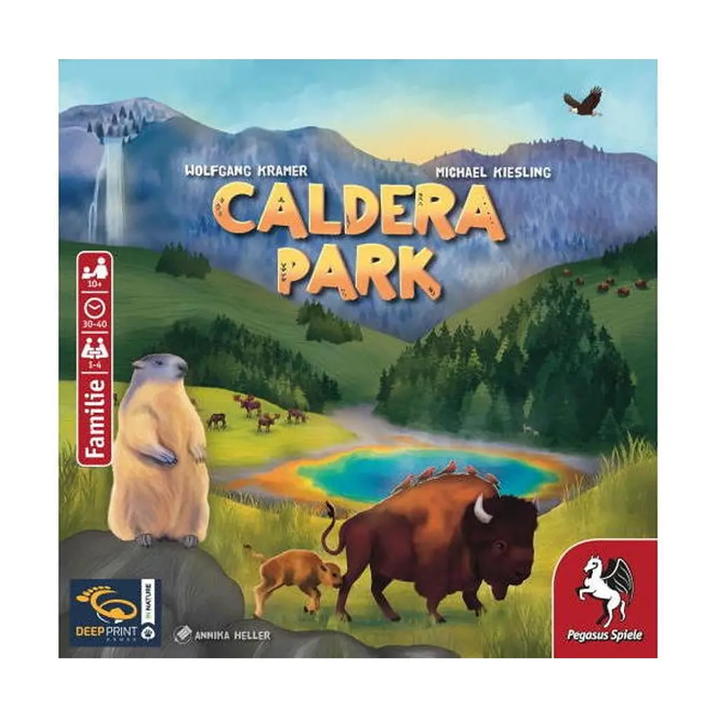 Настільна гра Pegasus Spiele Кальдера Парк (Caldera Park), англійська (PS009) - фото 2