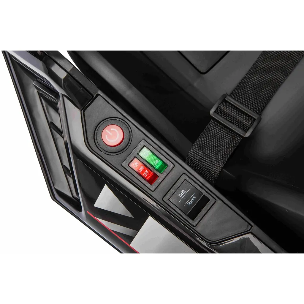 Детский электромобиль-карт Ramiz с функцией дрифта Gokart Audi 24 В, Black (PA.AHL007A.CZ) - фото 4