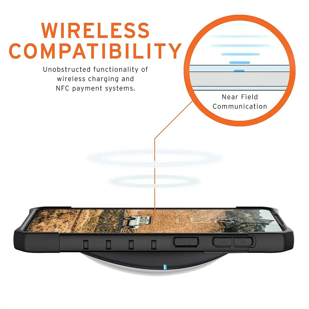 Чохол оригінальний протиударний UAG Pathfinder Original (212827114040) Samsung Galaxy S21 Plus (6.7") Black - фото 8